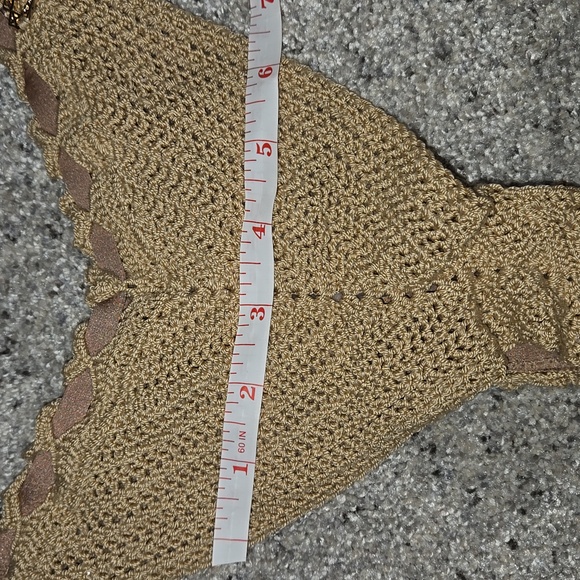 Gold Embellished Bikini Set - Picture 14 of 17